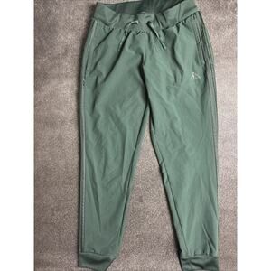 Adidas Tiro 19 Women's Emerald Green Activewear Joggers Pants Size Medium